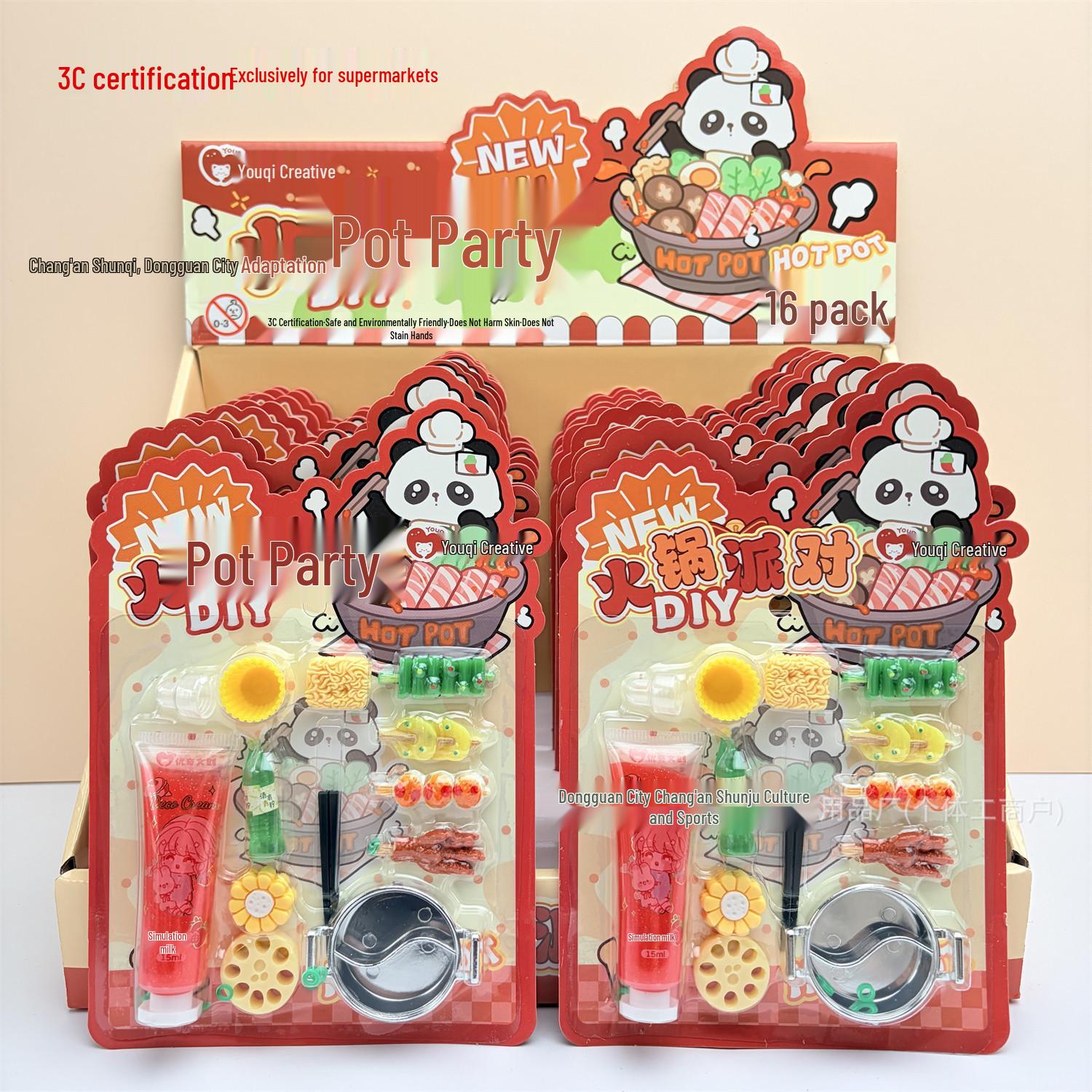 

Creative DIY Yogurt Fruit Salad Role-Playing Toy Set for Kids - Stress Relief and Artful Play Full Box 16 Cards
