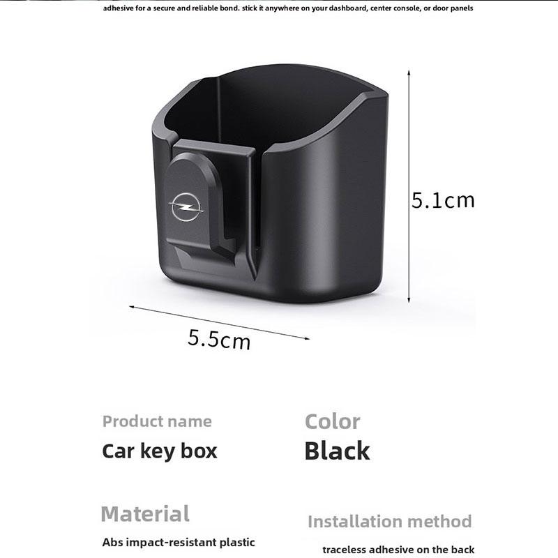 Car Key Storage Box Remote Key Holder Auto Accessories For Opel Corsa Astra Insignia Vectra Zafira Meriva Mokka Grandland Vivaro
