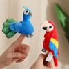 Handmade Doll Finger Plush Doll Filled Plush Hand Puppets Finger Puppets  Storytelling