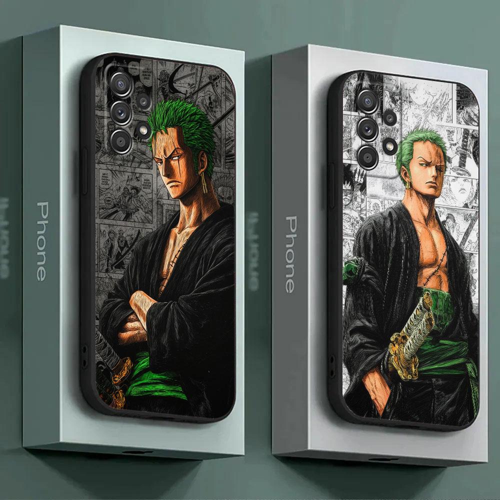 Ones Pieces Luffy Zoro Fashion Phone Cover For Samsung Galaxy A56 A57 5G A37 A55 A36 A26 A17 A07 A35 A34 A53 A54 A52 A73 72 Case