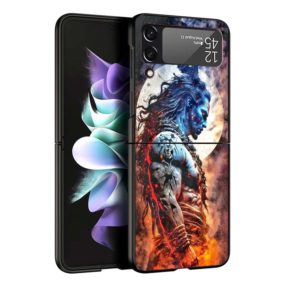 

Lord Shiva Hindu God Buddha India Phone Case For Samsung Galaxy Z Flip7 Flip6 5G Flip5 Flip4 Flip3 ZFlip 7 6 3 4 5 Shockproof Ba Samsung Z Flip 3