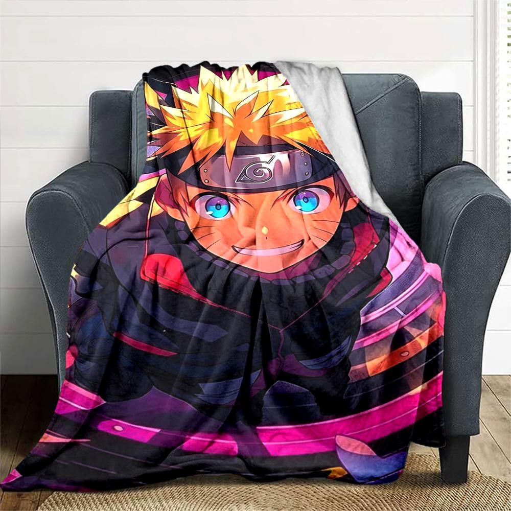 Naruto Blanket Durable Comfort Suitable for Couch Picnics Seaside for All Occasions Playful Design Birthday Christmas Gift Blanket