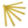 Yellow Plastic Ruler with Long Extension and Light Weight and Small Volume Best Standard Measure Tool for Craftman Work