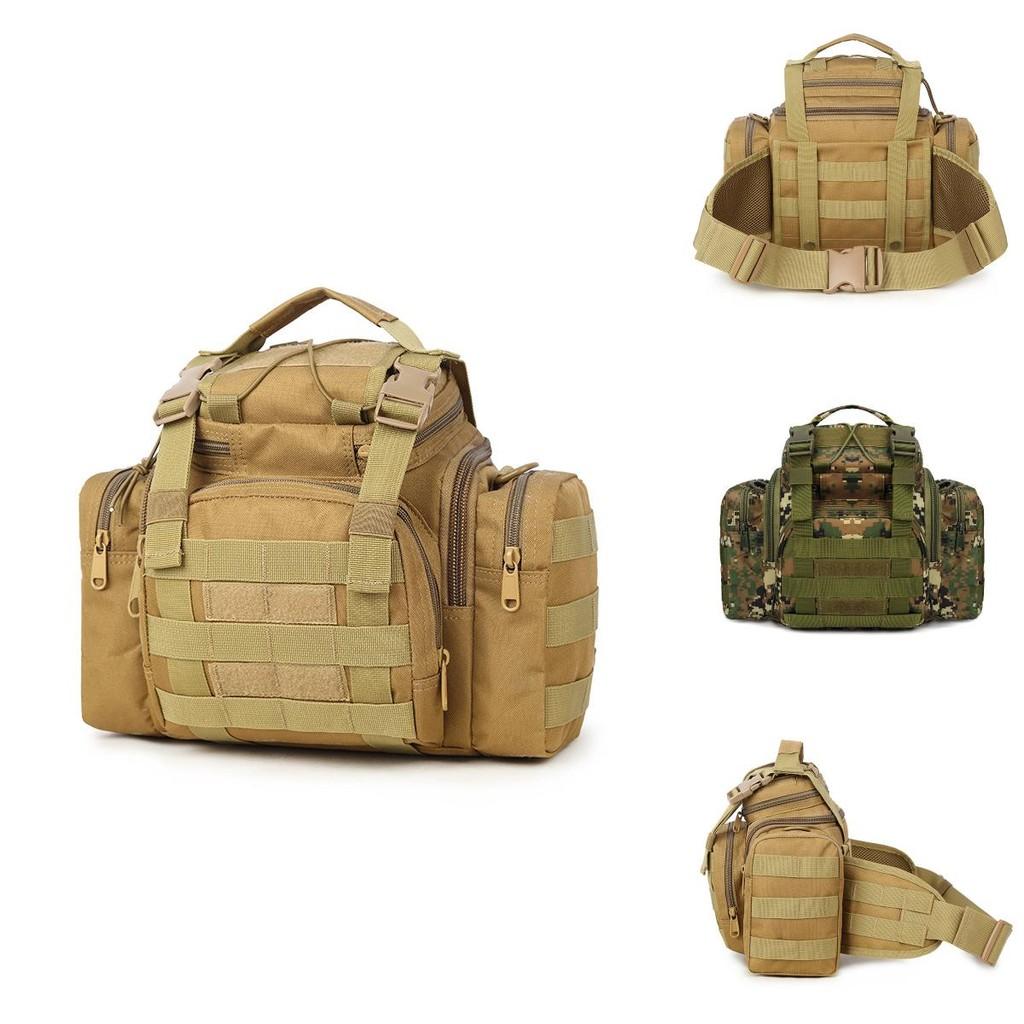 Outdoor Camera Waist Bag With Water Resistant Oxford Material For Fishing And Hiking