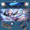 HSR Silver Wolf LV Honkai Star Rail Large XXL Mouse Mat New Nonslip Keyboard Anime Girl Kawaii Mouse Pad PC Gaming Desk Mat