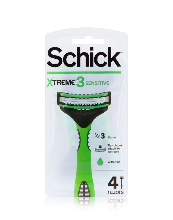 Schick Extreme 3 Disposable Razors (4 Pack)