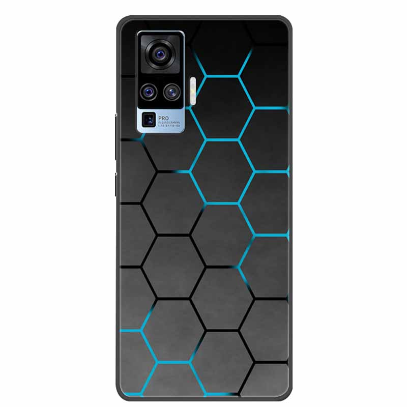 Für Vivo X50 Pro Hülle Cartoon TPU Weiches Silikon Handyhüllen für Vivo X50 Pro Plus Pro+ Abdeckung für Vivo X50 5G V2001A Süße Coque