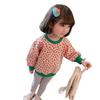 Girls Leopard Print Hoodie 2 Piece Set Spring Autumn Stylish Outfit