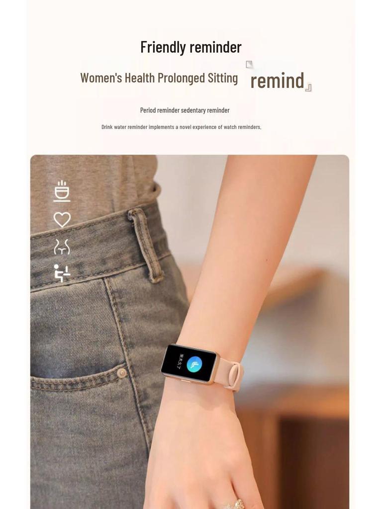 Women's Multifunctional Smart Sports Bracelet: Heart Rate & Blood Pressure Monitor, 2025 Couple Edition Watch
