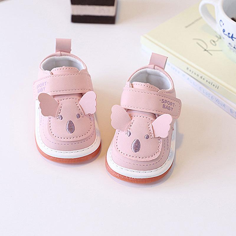 Baby Cartoon Soft Sole Shoes For Toddler Boys Girls With Non Slip Soles For Crawling