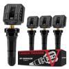 LAUNCH X431 TSENSOR-05 Univerzální TPMS senzor 315MHz/433MHz Duální frekvence Nastavitelný úhel Gumový ventil Monitor tlaku v pneumatikách