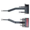 Maniglia Leggera di Ricambio per Sblocco Sedile Posteriore Sinistro per Golf Mk4 con Superfici Testurizzate per una Presa Migliorata 1J0885643E