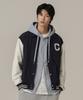 C Logo Collar Varsity Navy