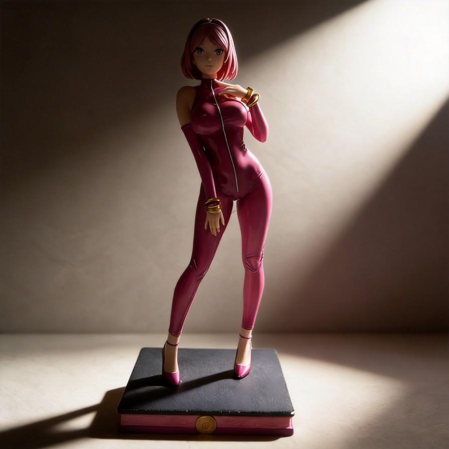 Naruto Shippuden Sakura Haruno GK Statue Anime Beauty Figure Model Collection Desktop Decor Gift Ornament