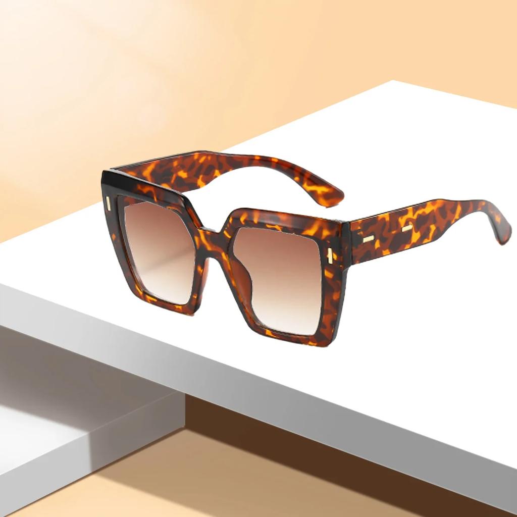 Trendy Square Sunglasses for Men Women Designer Brand Shades UV Protection Eyewear Fashion Sun Glasses Goggles