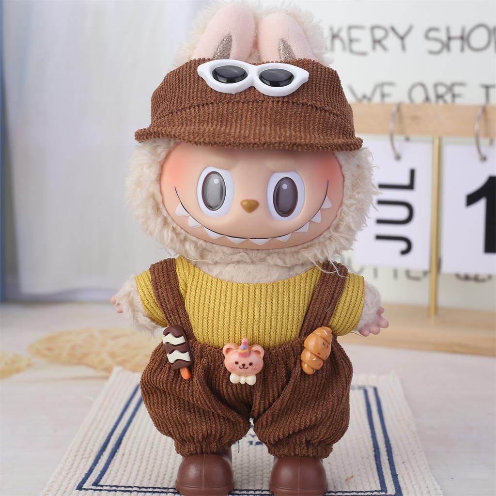 Labubu Baby Clothing Is Compatible with First, Second, and Third Generation 17cm Labubu Dolls