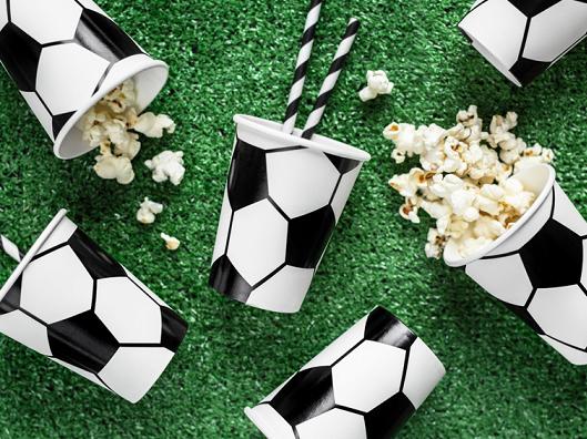 Football Cups Birthday World Cup 260ml 6 Pcs