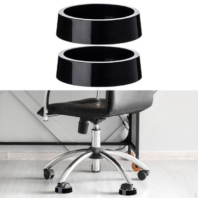 2 Stück Rollenuntersetzer Bodenschutz Zuhause Wohnzimmer Möbel Untersetzer Radstopper Pads