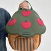 Double Shoulder Mushroom Backpack Large Capacity Student School Bag  Kids Gifts