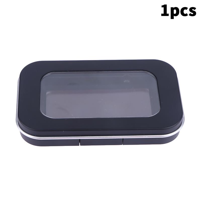 

Портативный органайзер для аксессуаров Многофункциональная магнитная коробка для хранения Палетка теней и румян Коробка для проб губной помады