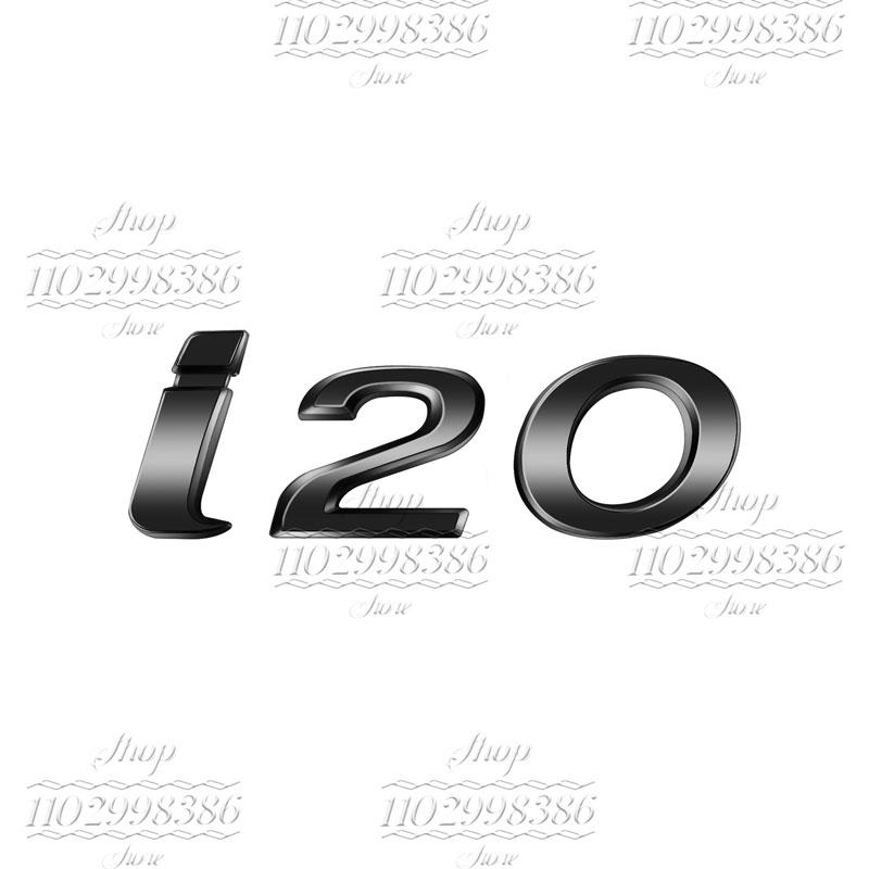 1 Pezzo Cromato 3D Metallo Styling Auto Lettera Emblema Decorazione Portellone Posteriore Per I10 I20 I30 I40 Logo Targhetta Adesivo Accessori