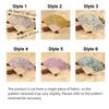 Butterfly Floral Print Hand Fan Portable Chinese Style Fan Elegant Handmade Fan  Art Craft Project