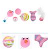 12 Pcs Cat Toy Cat Teaser Christmas Cloth