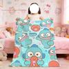 Cute Cartoon H-Hangyodon Blanket For Soft Throw Blanket for Picnic Bed Sofa Home Bedroom Cozy Warm Comfortable