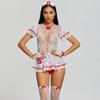 Šaty Sexy Nurse Identity V Cosplay Spodní prádlo Ženy Jednotná sada Sexuální kostýmy na hraní rolí Chirurgické čepice Dámské doplňky pro sestry