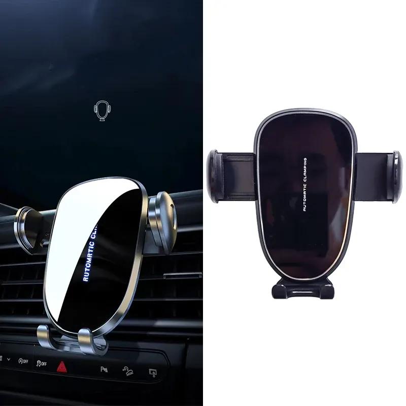 Dla Honda HRV 2024 Panel Ekranu 9" Stała Podstawa Uchwyt na Telefon Samochodowy Uchwyt na Telefon Komórkowy Bezprzewodowe Ładowanie Telefonu Samochodowego Uchwyt Grawitacyjny