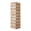 Tumbling Timber Toy, 54 Blocks Large Tumble Tower Blocks Game, Pine Wood Tumbling Tower Game with Carry Bag and Scoreboard, Wooden Stacking Game,