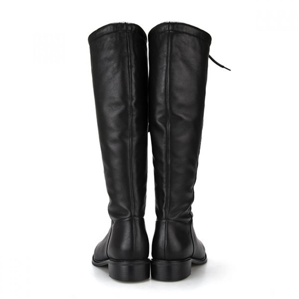 Barbara Lambskin Two Way Fur Long Boots Bbg835bk