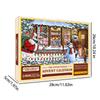 24 Days Jigsaw Puzzles Advent Calendar 1008 Puzzle Christmas Countdown Calendar Puzzle Toy Cardboard Material Stocking Stuffers