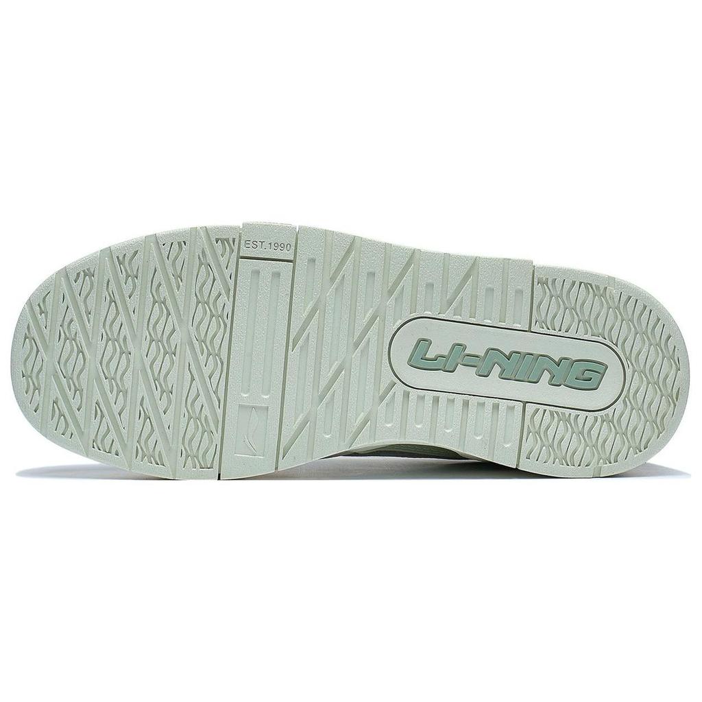 Li Ning 001 BTC Prm Textile, Synthetic Leather Slip Resistant Abrasion Resistant Low top Skateboard Shoes Women's AGCT068-2