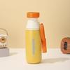 Dopamine Creative Portable Stainless Steel Insulated Straw Cup with Lanyard