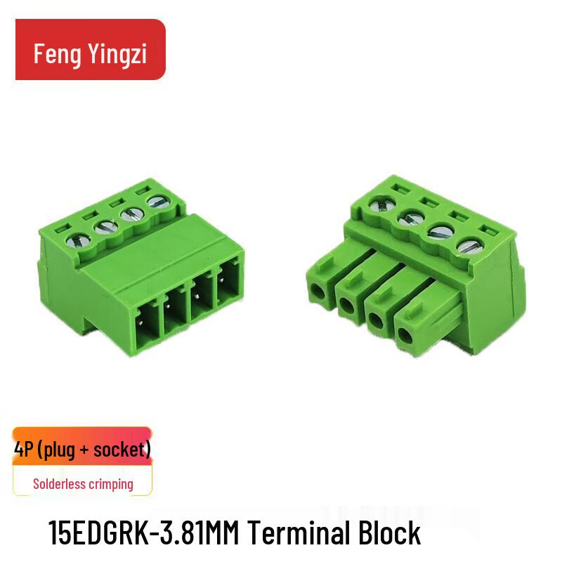 15EDGPRK 3,81mm Steckbare Klemmenblock-Steckverbinder