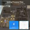 Human Presence Sensor Detect Human Presence None Status Body Motion Detector BT5.0 2.4GHz WiFi