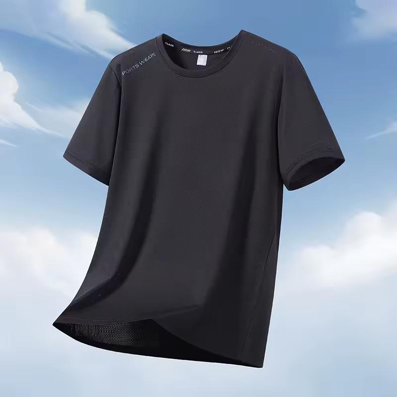 180kg 12xl 11xl 10xl 9xl T-Shirts Men Extra Large Size Quick Dry Round Neck Short Sleeve Oversized Tops Tee Big Loose Clothing
