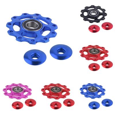 Universal High Quality  Bike Bike Rear Derailleur  11T 13T Pulley Roller Idler Bearing Bike  Wheel Parts