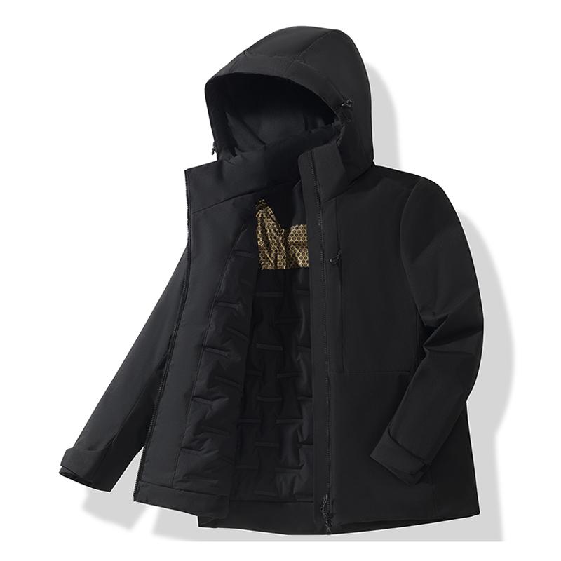 Warme Fleecejacke Herren Damen Wasserdicht Winddicht Wintermantel Unisex Outdoor Wandern Camping Skifahren Klettern Windjacke