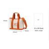 Daks Orange CoMbo Canvas Tote Bag M Dcba6e410o2