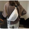 Cotton Pouch Bag For Girls With Zipper Closure And Phone Pocket For Casual Travel