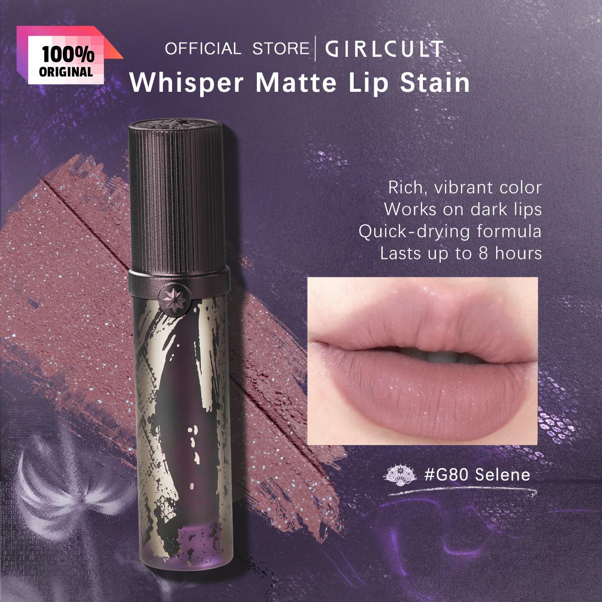 

Girlcult Love Whisper Матовий тінт для губ 3.8г/0.13oz (5 варіантів кольору)