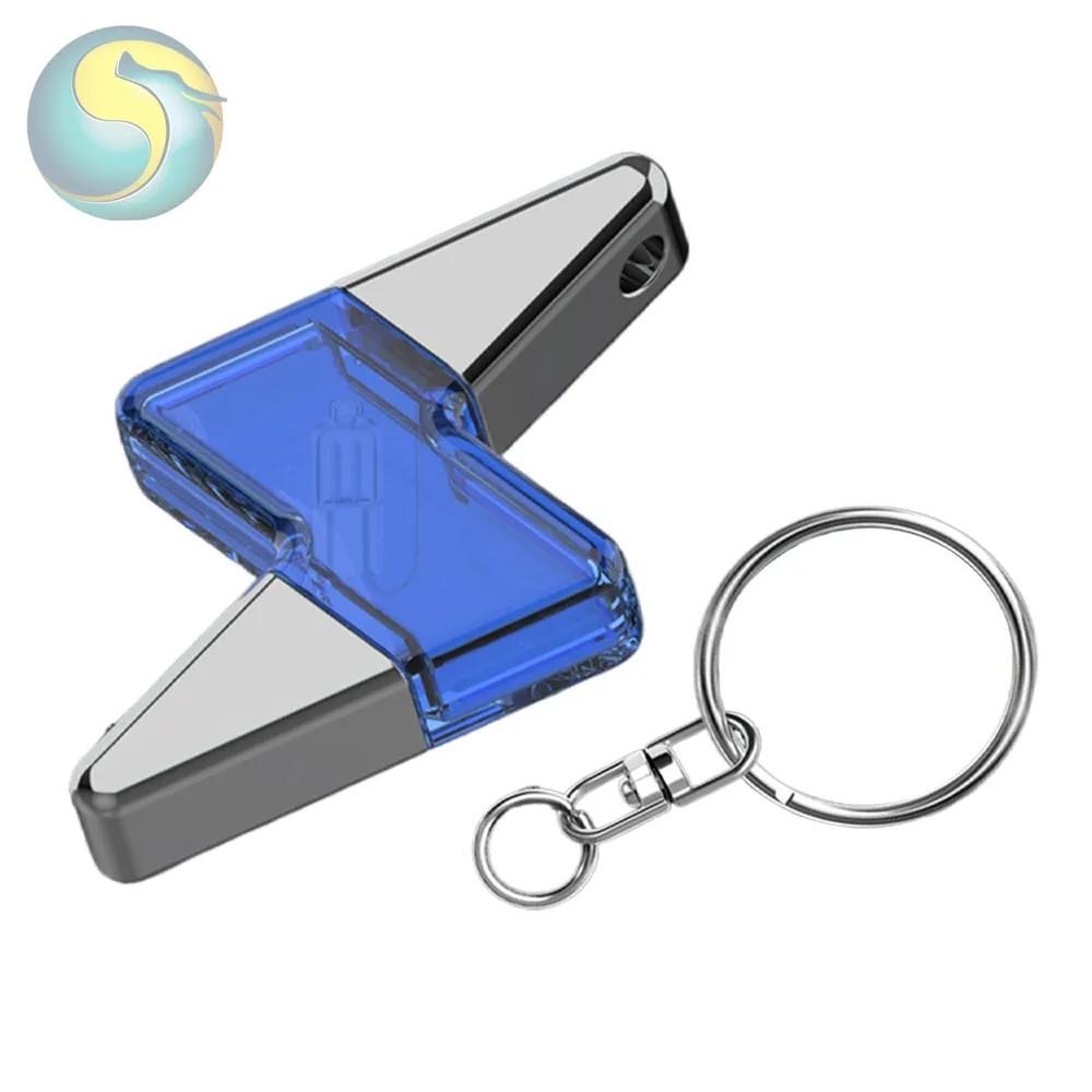 Static Electricity Eliminator Keychain Portable Anti Static Device Lightweight Handheld Static Remover for Daily Use and Electronics One Size