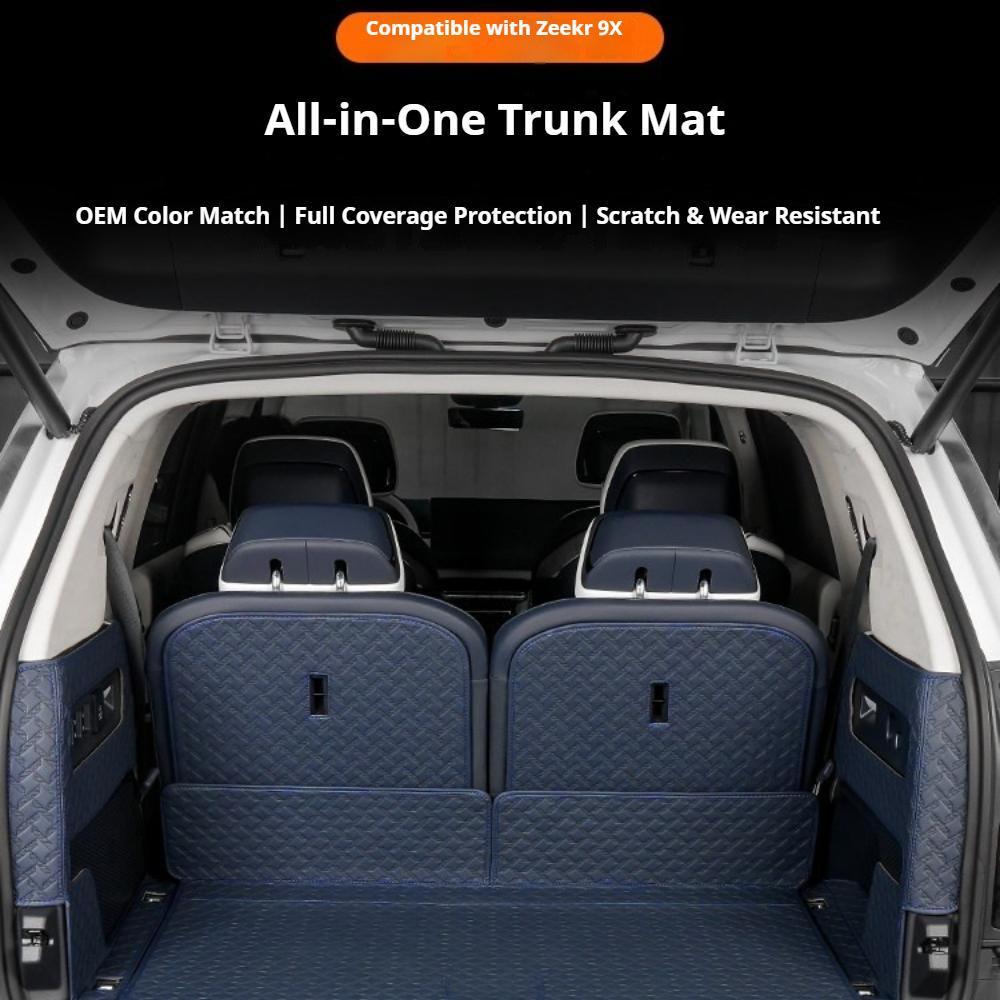 Fit For ZEEKR 9X 2025 Car Specialized Full Enclosure Trunk Mat Interior