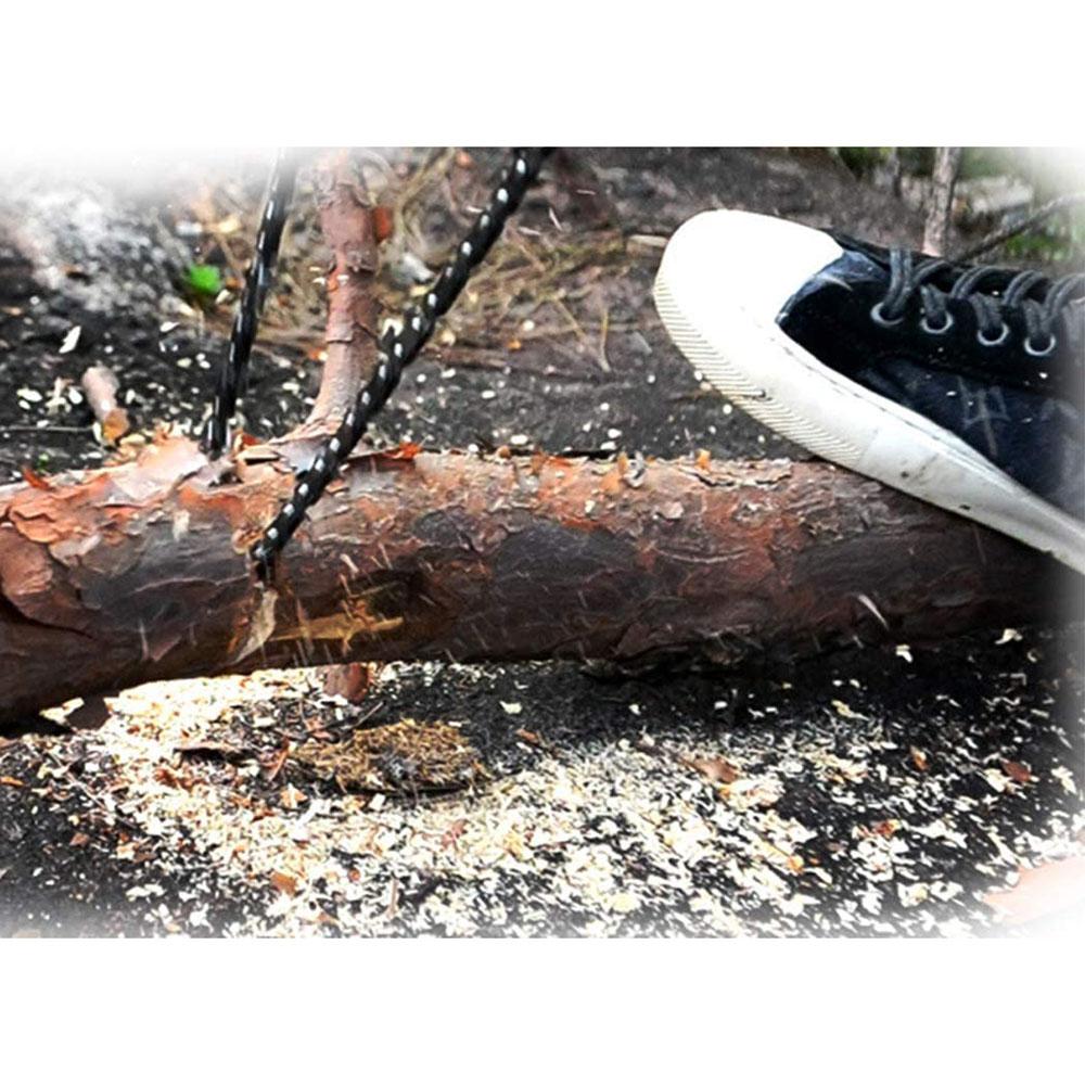 24 Zoll Survival Taschenkettensäge Klappsäge Kette 11 Gezahnte 3x Schneller Handsäge Mit Gurten Campingsäge Zum Holzsägen