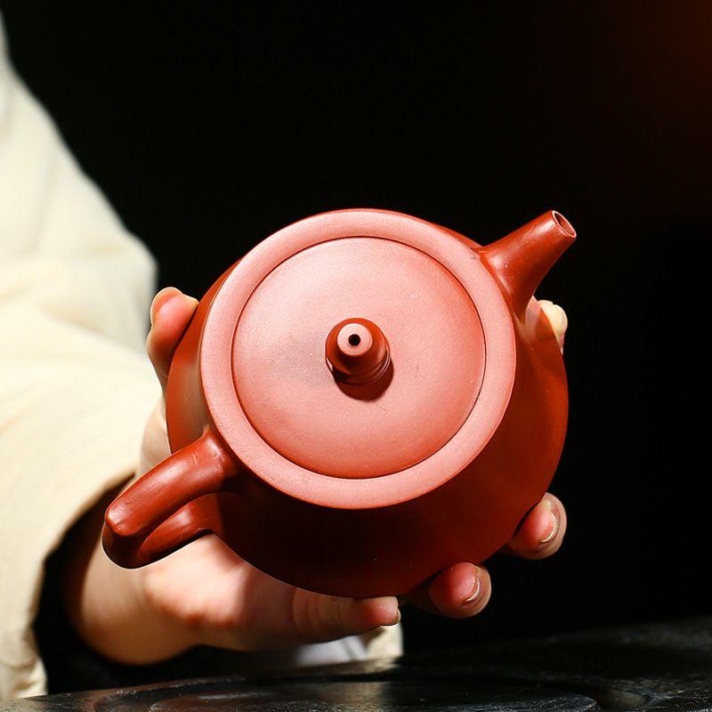 230ml Yixing Purple Clay Teapots Ball Hole Filter Pot Beauty Kettle Ore Handmade Zisha Tea Set Gifts