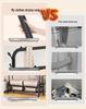 Floor-Standing Foldable Clothes Rack: Multifunctional Hanger for Bedroom & Dorm Drying Needs