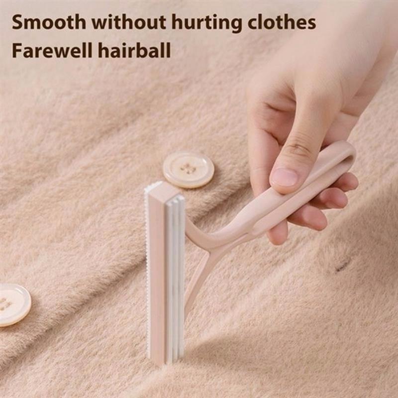 1 Stück doppelseitiger Tierhaarentferner, Fusselentferner, sauberes Werkzeug, Rasierer, Pulloverreiniger, Stoffrasierer, Schaber für Kleidung, Teppich