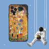 Kiss By Gustav Klimt Phone Case For iPhone 8 7 6 6S Plus X SE 2020 XR XS 14 11 12 13 Mini Pro Max Mobile Case
